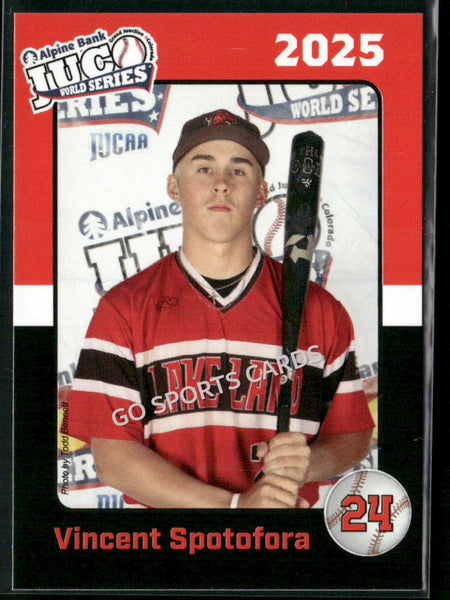 2025 Lake Land Lakers JUCO Vincent Spotofora