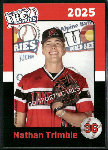 2025 Lake Land Lakers JUCO Nathan Trimble