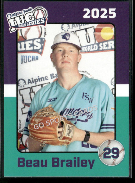 2025 Florida SouthWestern Buccaneers JUCO Beau Brailey