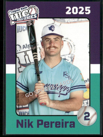 2025 Florida SouthWestern Buccaneers JUCO Nik Pereira