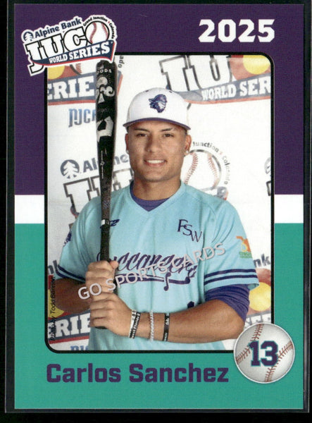 2025 Florida SouthWestern Buccaneers JUCO Carlos Sanchez