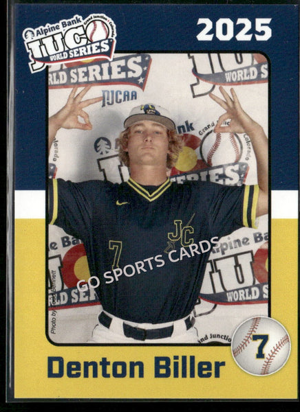 2025 Johnson County Community College Cavaliers JUCO Denton Biller