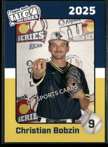 2025 Johnson County Community College Cavaliers JUCO Christian Bobzin