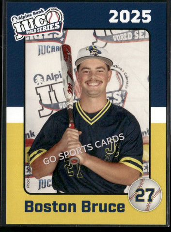 2025 Johnson County Community College Cavaliers JUCO Boston Bruce