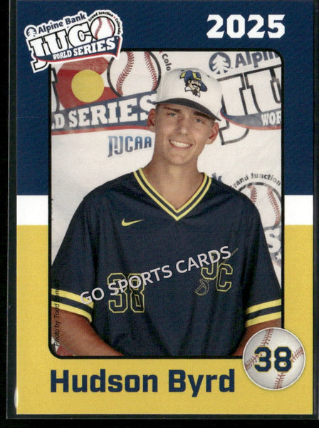 2025 Johnson County Community College Cavaliers JUCO Hudson Byrd