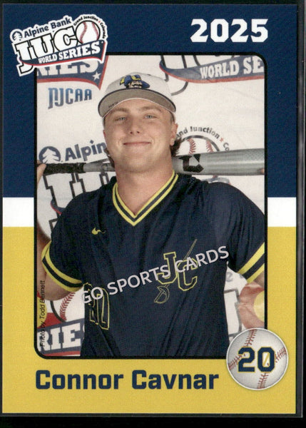 2025 Johnson County Community College Cavaliers JUCO Connor Cavnar