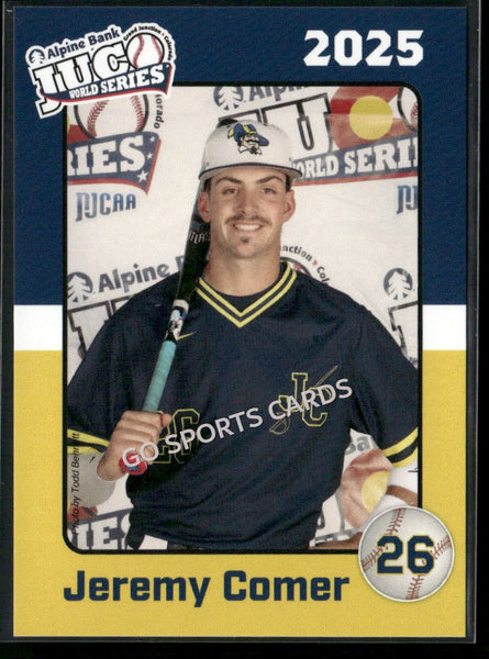 2025 Johnson County Community College Cavaliers JUCO Jeremy Comer