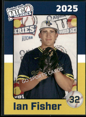 2025 Johnson County Community College Cavaliers JUCO Ian Fisher