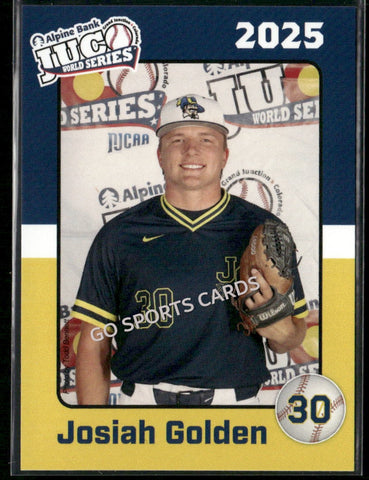 2025 Johnson County Community College Cavaliers JUCO Josiah Golden