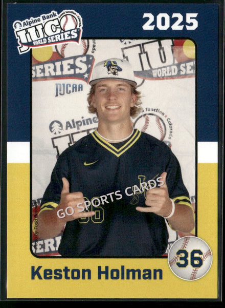 2025 Johnson County Community College Cavaliers JUCO Keston Holman