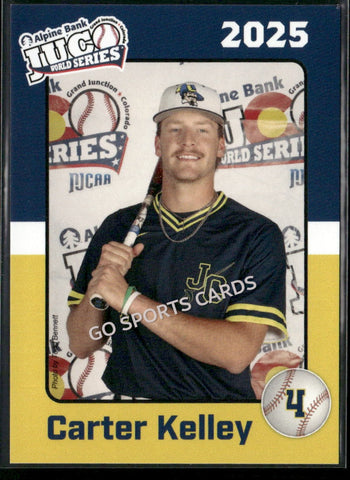 2025 Johnson County Community College Cavaliers JUCO Carter Kelley