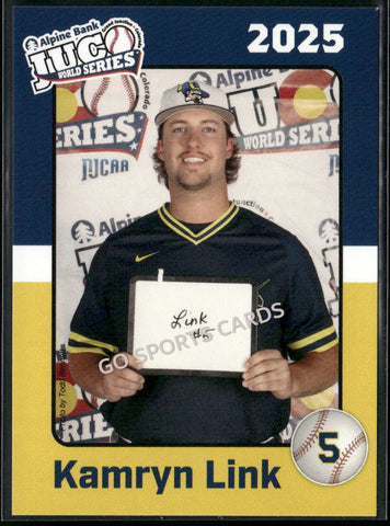 2025 Johnson County Community College Cavaliers JUCO Kamryn Link