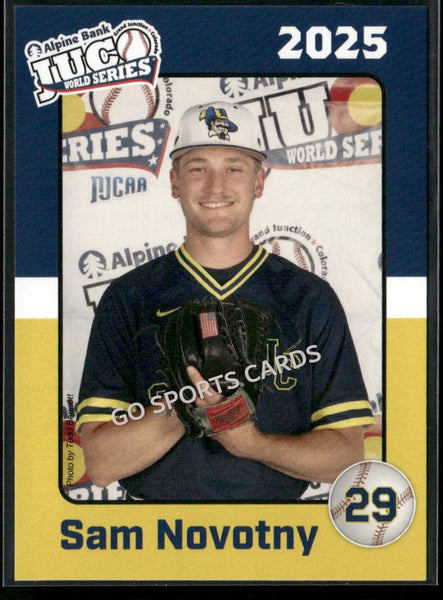 2025 Johnson County Community College Cavaliers JUCO Sam Novotny