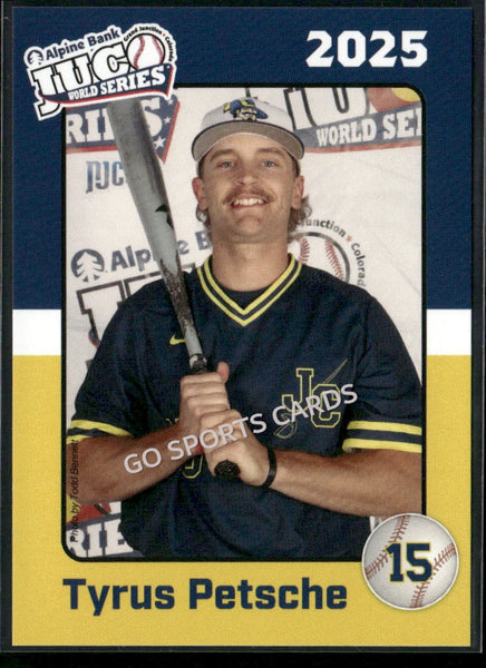 2025 Johnson County Community College Cavaliers JUCO Tyrus Petsche