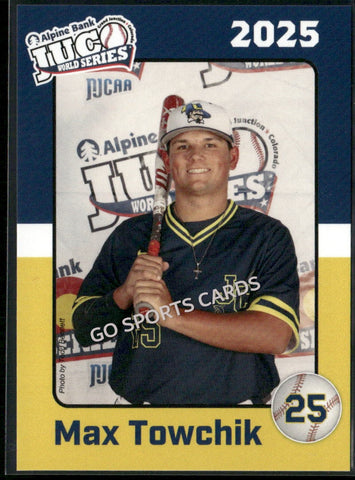 2025 Johnson County Community College Cavaliers JUCO Max Towchik