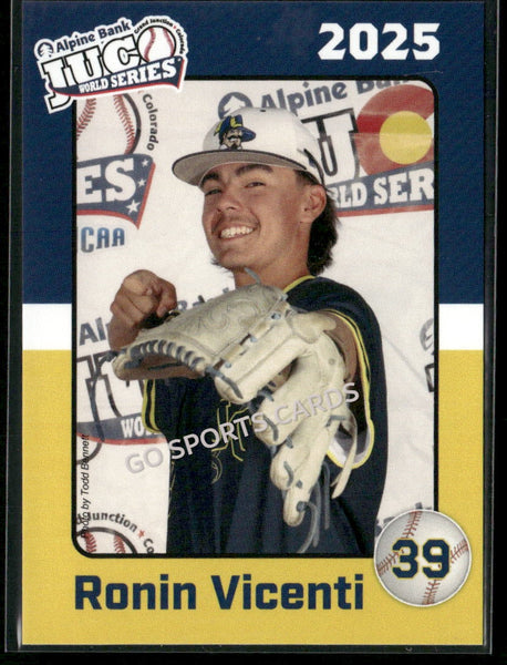 2025 Johnson County Community College Cavaliers JUCO Ronin Vicenti