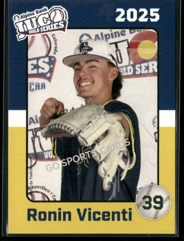 2025 Johnson County Community College Cavaliers JUCO Ronin Vicenti