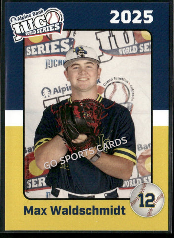 2025 Johnson County Community College Cavaliers JUCO Max Waldschmidt