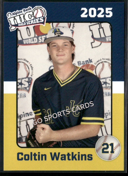 2025 Johnson County Community College Cavaliers JUCO Coltin Watkins