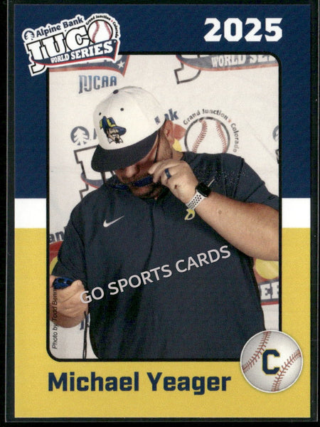 2025 Johnson County Community College Cavaliers JUCO Michael Yeager