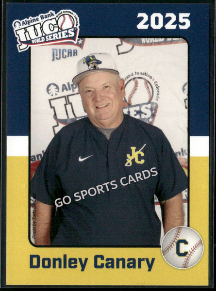 2025 Johnson County Community College Cavaliers JUCO Donley Canary