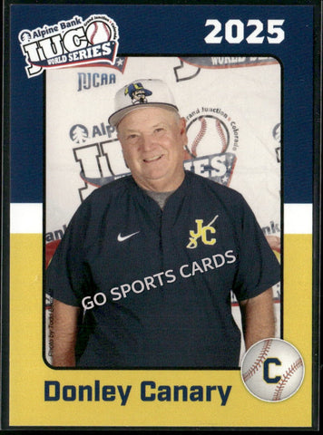 2025 Johnson County Community College Cavaliers JUCO Donley Canary