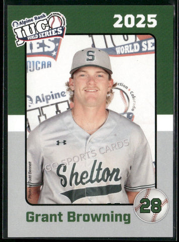 2025 Shelton State Buccaneers JUCO Grant Browning