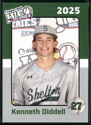 2025 Shelton State Buccaneers JUCO Kenneth Diddell