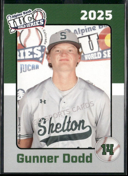 2025 Shelton State Buccaneers JUCO Gunner Dodd