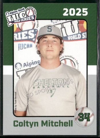 2025 Shelton State Buccaneers JUCO Coltyn Mitchell