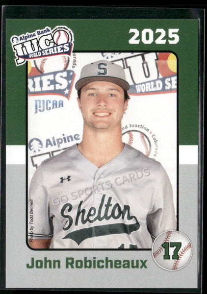 2025 Shelton State Buccaneers JUCO John Robicheaux