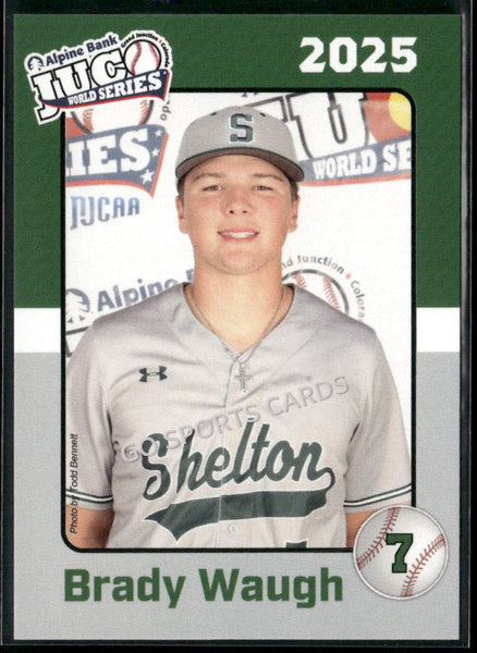 2025 Shelton State Buccaneers JUCO Brady Waugh