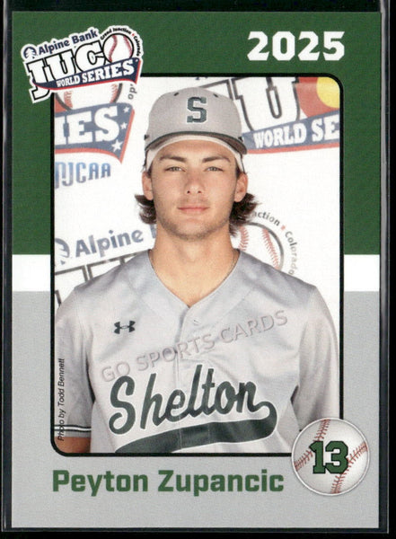 2025 Shelton State Buccaneers JUCO Peyton Zupancic