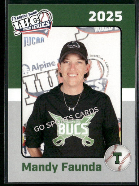 2025 Shelton State Buccaneers JUCO Mandy Faunda