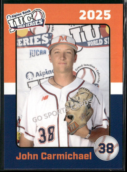 2025 McLennan Community College Highlanders JUCO John Carmichael