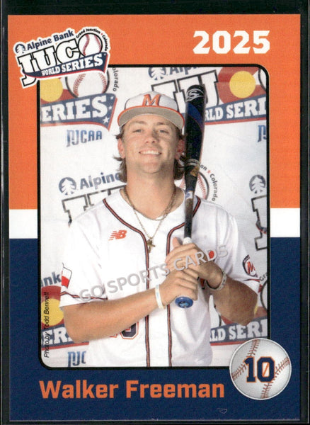 2025 McLennan Community College Highlanders JUCO Walker Freeman