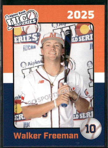 2025 McLennan Community College Highlanders JUCO Walker Freeman