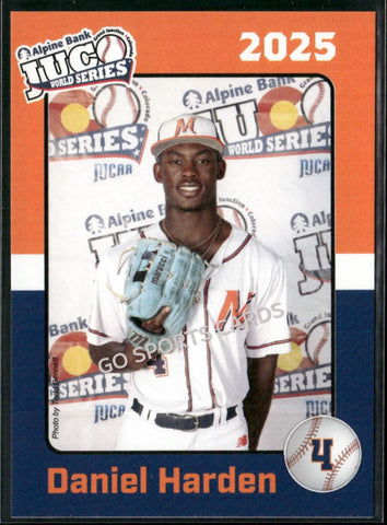 2025 McLennan Community College Highlanders JUCO Daniel Harden