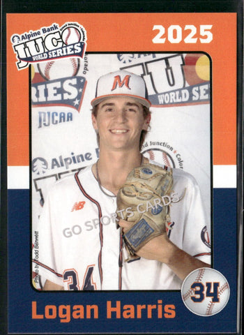 2025 McLennan Community College Highlanders JUCO Logan Harris