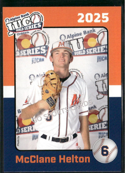 2025 McLennan Community College Highlanders JUCO McClane Helton