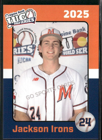 2025 McLennan Community College Highlanders JUCO Jackson Irons