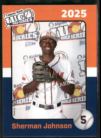2025 McLennan Community College Highlanders JUCO Sherman Johnson