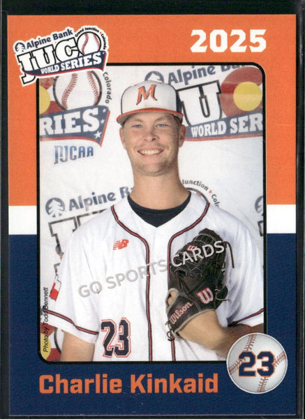 2025 McLennan Community College Highlanders JUCO Charlie Kinkaid