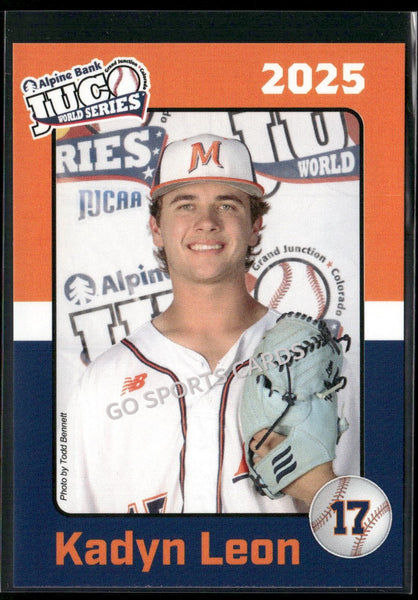 2025 McLennan Community College Highlanders JUCO Kadyn Leon