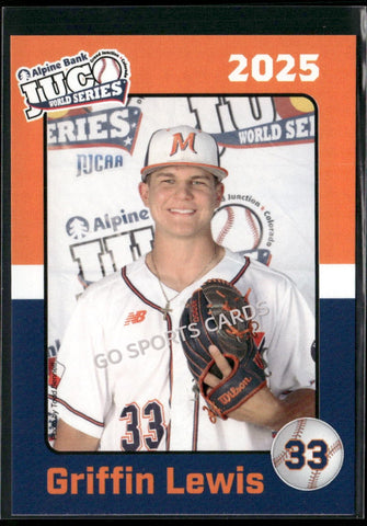 2025 McLennan Community College Highlanders JUCO Griffin Lewis