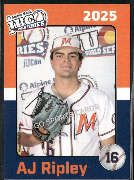 2025 McLennan Community College Highlanders JUCO AJ Ripley