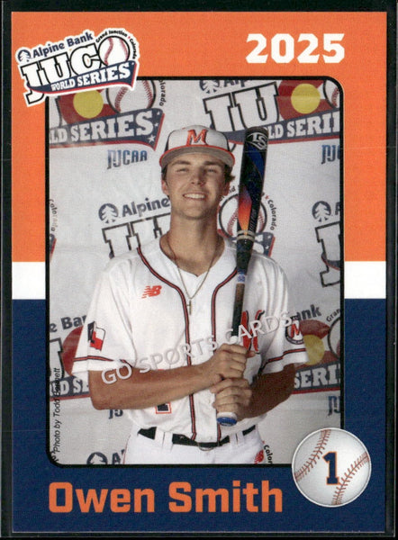 2025 McLennan Community College Highlanders JUCO Owen Smith