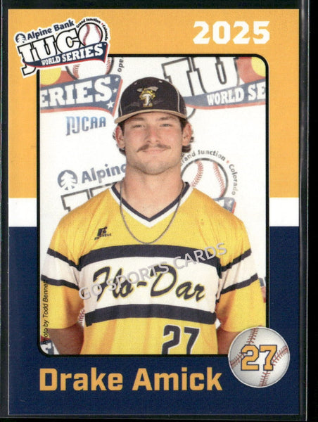 2025 Florence Darlington Tech Stingers JUCO Drake Amick