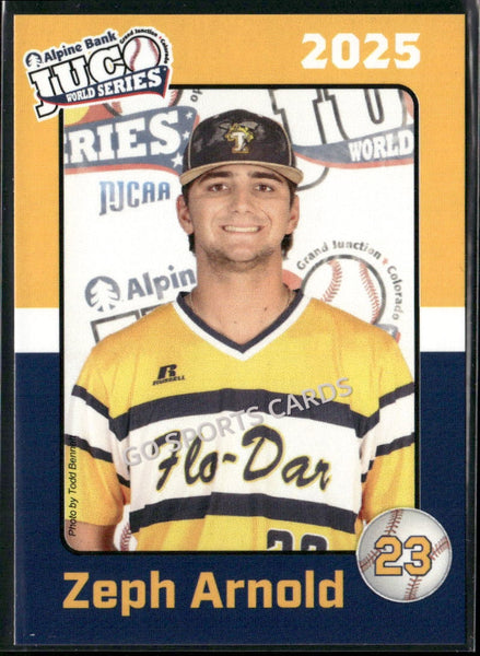 2025 Florence Darlington Tech Stingers JUCO Zeph Arnold