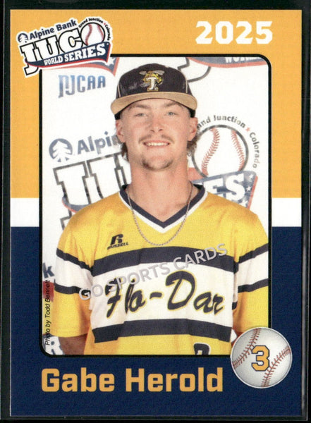 2025 Florence Darlington Tech Stingers JUCO Gabe Herold